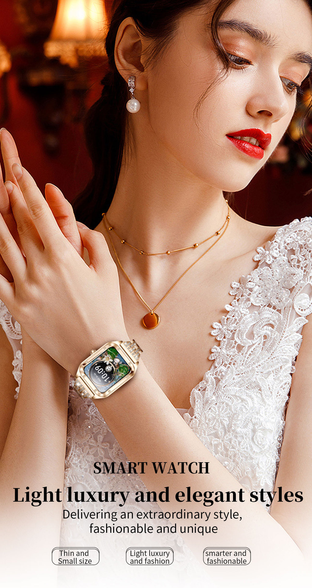 Smartwatch Unisex Multifunctional Bluetooth Waterproof Fashion_voghion.com