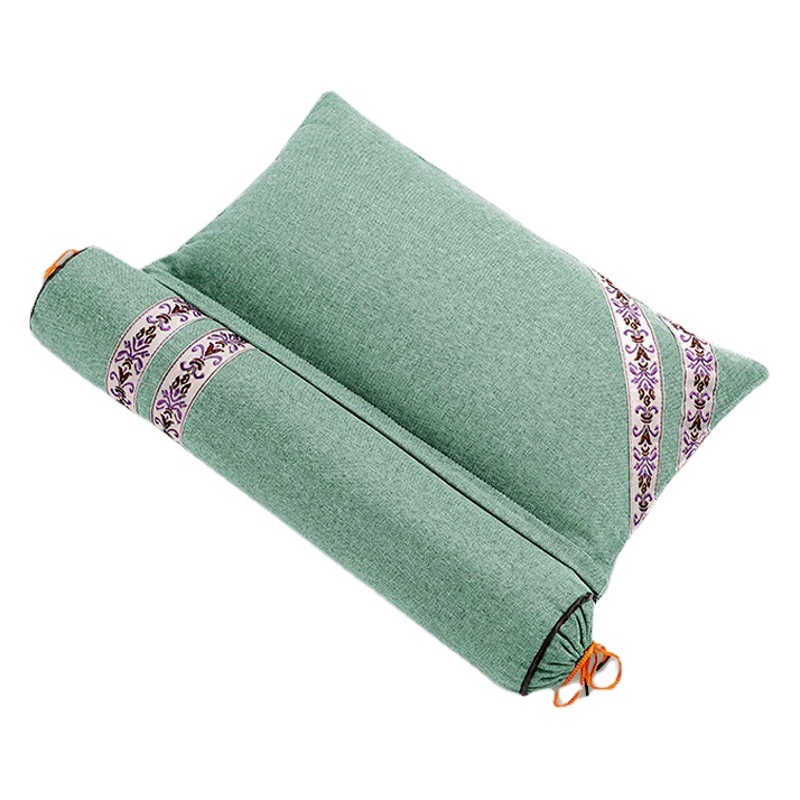 Тщательно отобранный подушка-компресс из полыни, подарочная коробка от страховых компаний, подушка для шеи, защита шейного отдела позвоночника, съемная подушка-компресс из полыни для шеи и плеч.