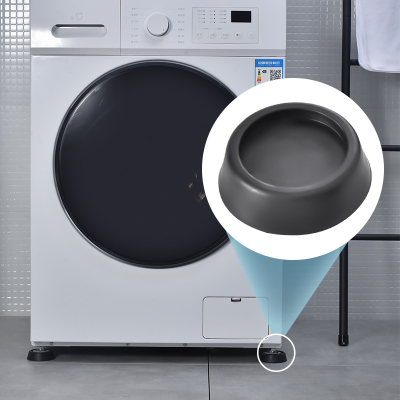 Hogar lavadora pie almohadilla antideslizante a prueba de golpes almohadilla de choque altura aumento a prueba de humedad refrigerador amortiguador titular al por mayor