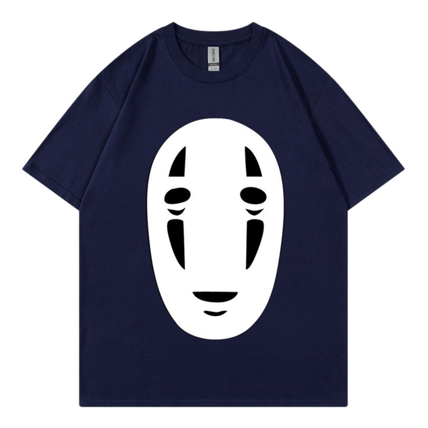 Primavera/Estate Nuova T-shirt da uomo senza volto Sciolto Coal Ball Lettera Manica corta Unisex Manica corta da uomo T_voghion.com