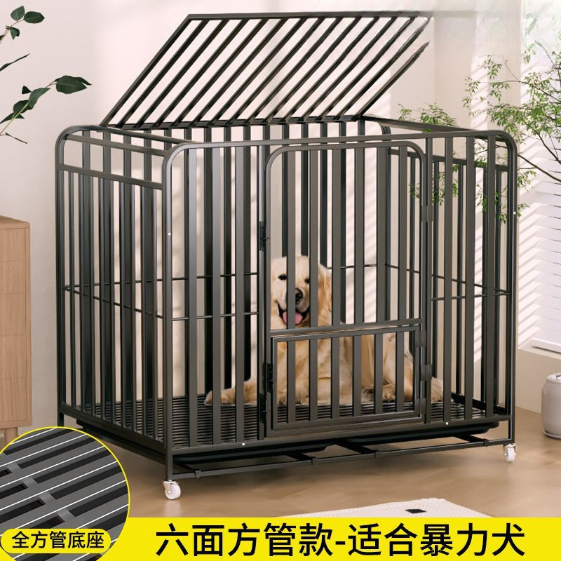 フルチューブ犬ケージ 大型犬 中型犬ケージ ゴールデンレトリバー サモエド ボーダーコリー ラブラドール 屋内犬ケージ 大型|undefined