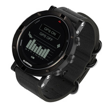 SUNROAD GPS运动心率登山游泳跑步骑行手表高度指南针铁三腕表