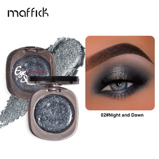 Cross-Border Maffick Mirror-Shine Diamond Eyeshadow Paste with Large Glitter Sequins for Brightening and Highlighting, Wholesale Pearlescent Fine Glitter Eyeshadow