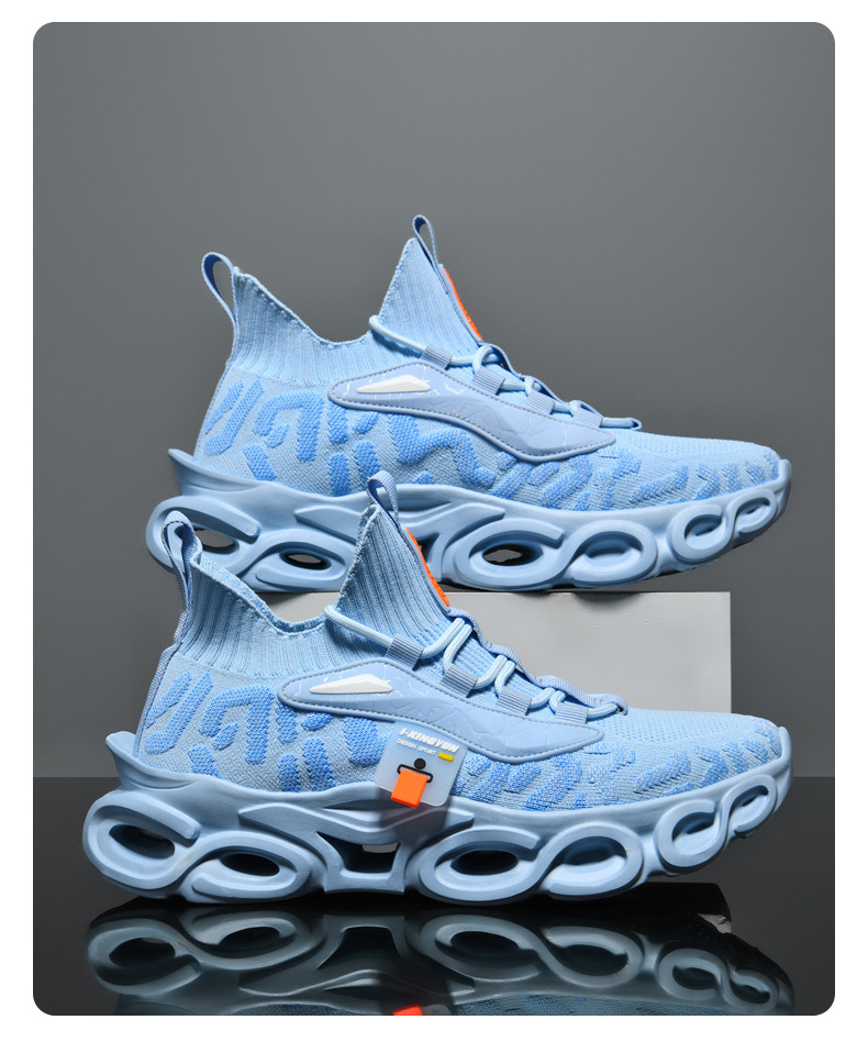 Nové všestranné ležérne športové oblečenie pre mužov a tínedžerov vo veľkých veľkostiach, ľahké, tlmiace nárazy a trendy_voghion.com