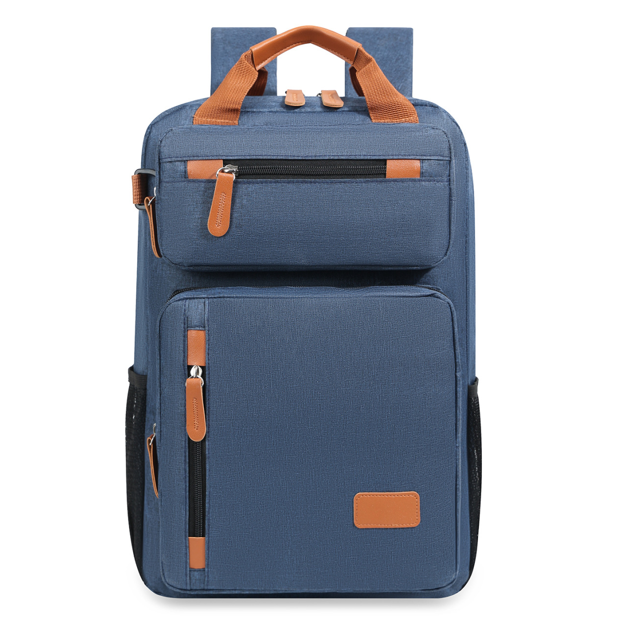 Men's Business Laptop Backpack Simple Elegant Large Capacity_voghion.com