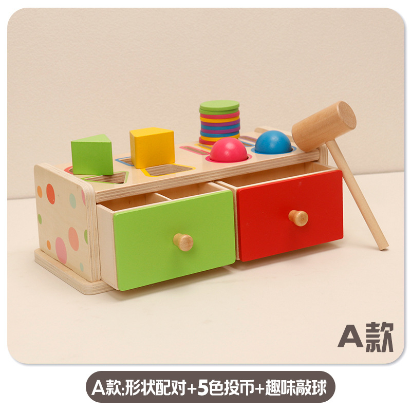 Emparejamiento de formas + lanzamiento de monedas + golpe de pelota