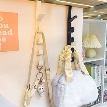 宿舍衣柜挂钩挂包帽子衣服门后壁挂墙上免打孔衣架挂架神器置物架