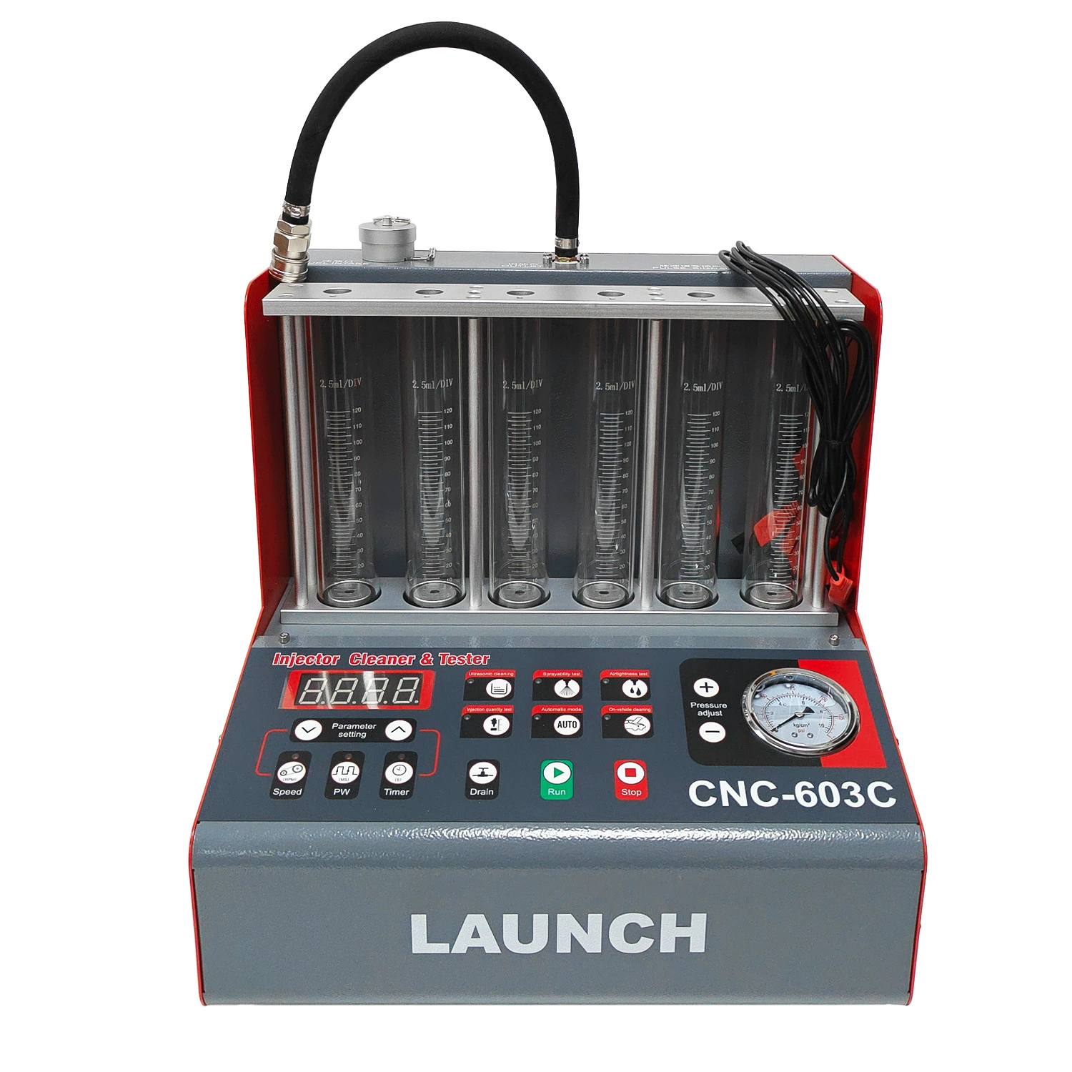 YuanZheng CNC603C Автомобильный Ультразвуковой Ультразвуковой Очиститель LAUNCH Автомобильный Впрыск