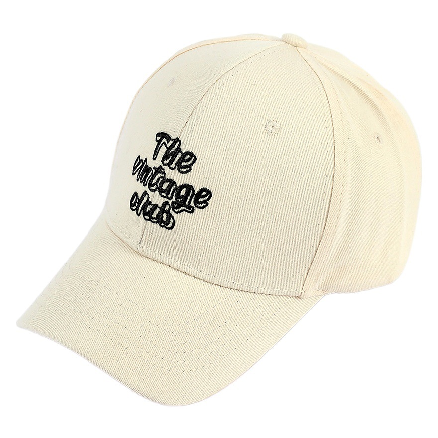 Sombrero de las mujeres de primavera y verano de moda carta gorra de béisbol cara de aspecto pequeño otoño color sólido todo partido casual casquillo de pico
