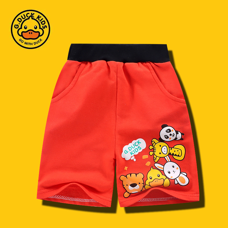 children pure cotton shorts girl trousers summer Thin section Boy Summer wear shorts baby Casual pants Five point pants