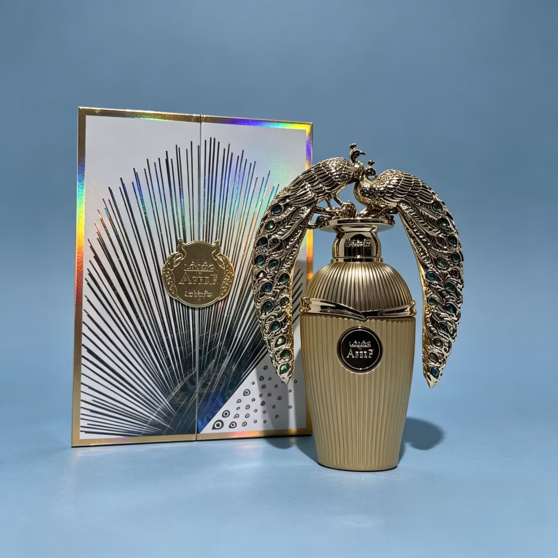 High-quality Lattafa Afeef Peacock Gift Box Unisex Perfume, Arabian Dubai Fragrance, Long-lasting and Popular