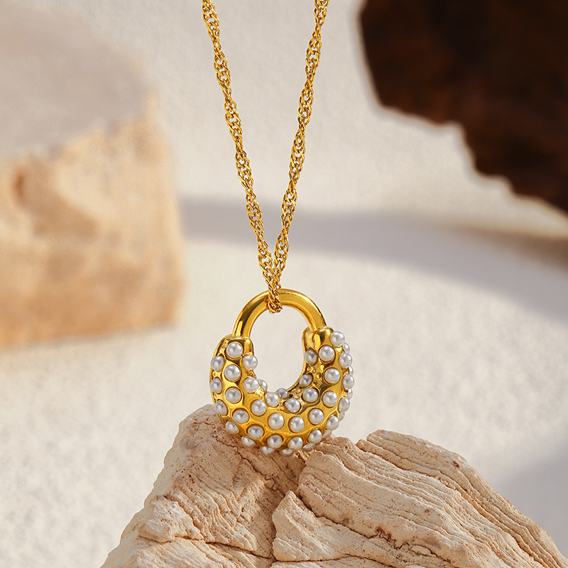 11g Weight Lobster Trigger Clasp Closure Clasp Closure Type 304 Stainless Steel Pendant Material Pendant Necklace Classification 304 Stainless Steel Chain Material Singapore chain, cable chain, Twisted Rope Chain Chain Type 1 Piece Quantity Casual, Daily Occasion 304 Stainless Steel Material Starfish, Heart Shape, Octopus Pattern All Seasons Season Women's Gender Plating Design Elegant, Vintage Style Style Wholesale Jewelry Elegant Vintage Style Starfish Heart Shape Octopus 304 Stainless Steel Plating Singapore Chain Cable Chain Twisted Rope Chain Pendant Necklace 8