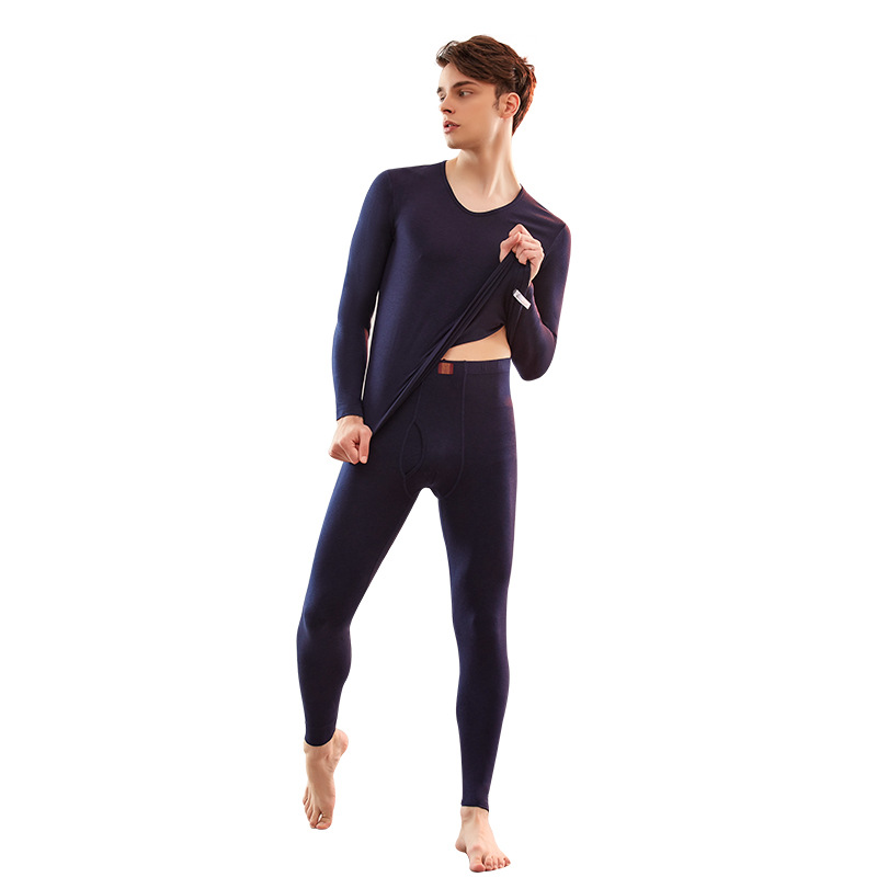 Modal Ultra-thin Men's and Women's Couple's Thermal Underwear suit Warm Base Autumn Clothes and Pants Women's Base suit