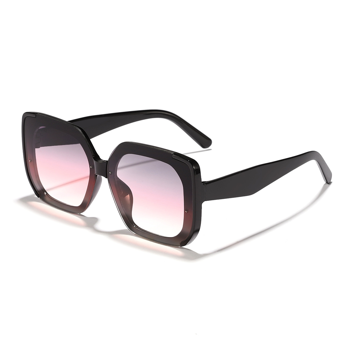 Gafas de sol para mujer, protección solar UV de verano, moda, conducción al aire libre, gafas de sol cuadradas, cara grande, delgado y de alta gama