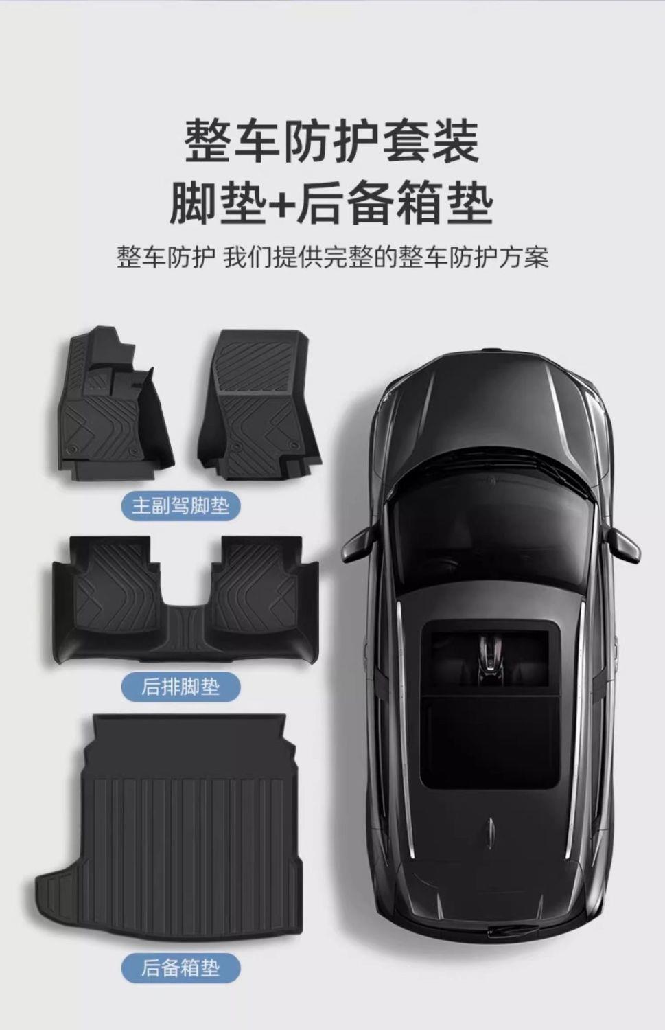 Suitable for Honda HaoYing TPE car floor mats, upgraded with 3D particles, non-slip, fully enclosed, waterproof, wear-resistant, eco-friendly, and odorless