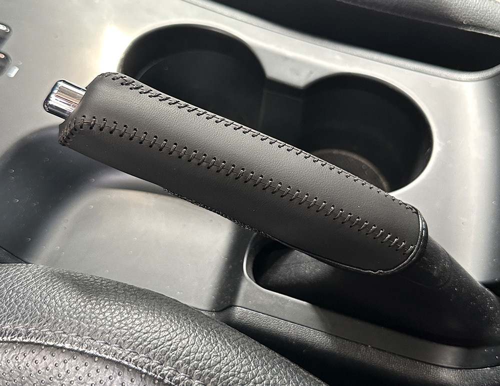 Cross-border, suitable for 2010-2017 Hyundai IX35 car gear shift knob cover, handbrake cover, gear shift cover, and gear lever protective cover