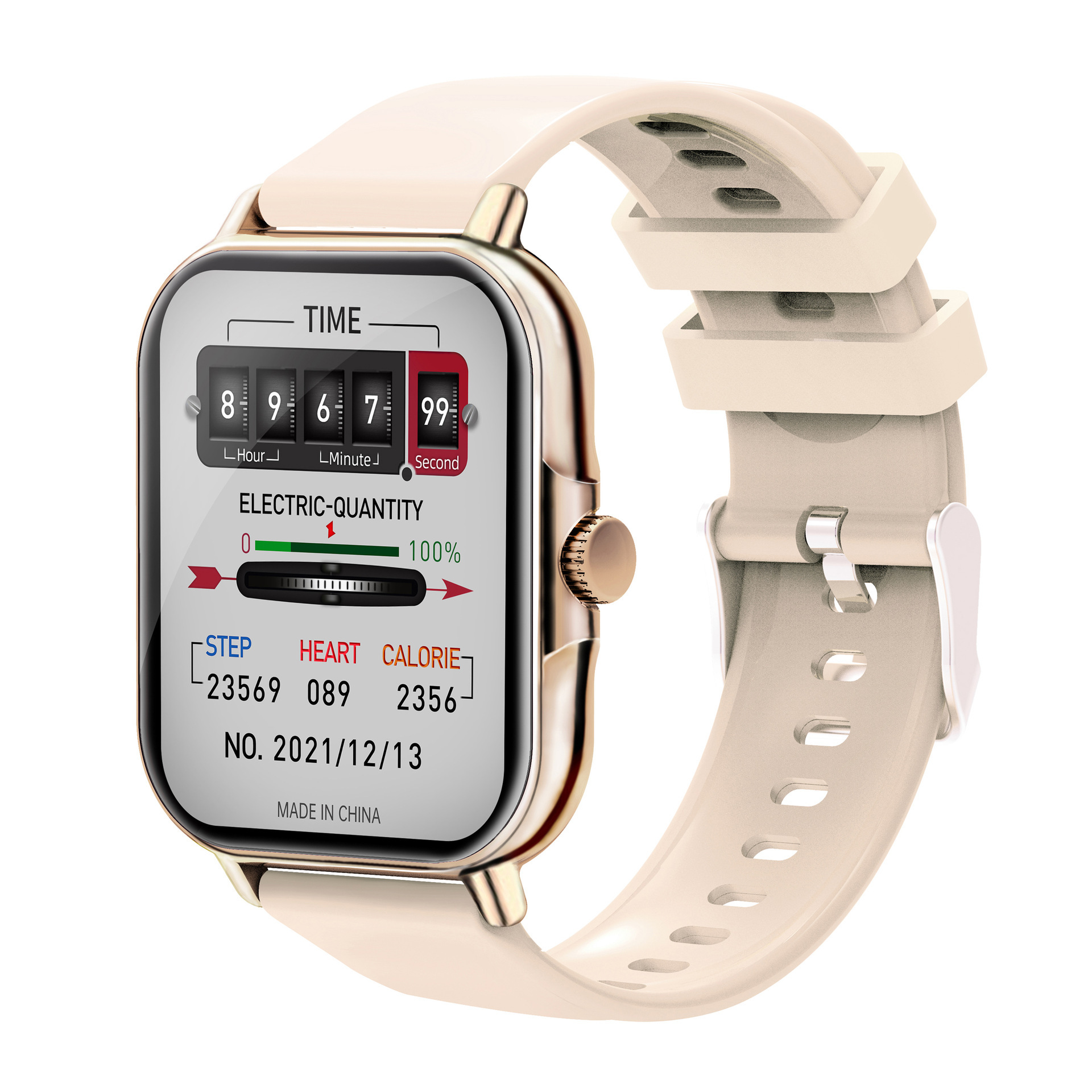 Nueva L21PLUS llamada Bluetooth reloj inteligente codificador HD voz asistente de la presión arterial del ritmo cardíaco pulsera inteligente