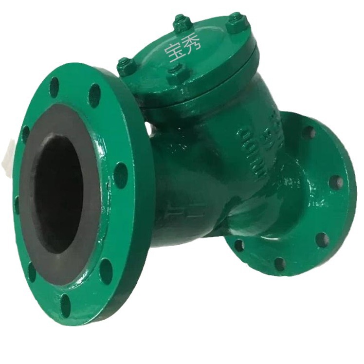 衬胶y型过滤器 法兰衬胶Y型过滤器GL41X -16C耐腐过滤器DN20-300