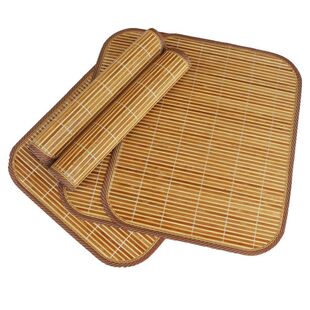 Summer Round Pet Ice Mat Mat Cat Nest Bamboo Mat Cat Dog Teddy Dog ​​House Summer Cooling Mat Mat