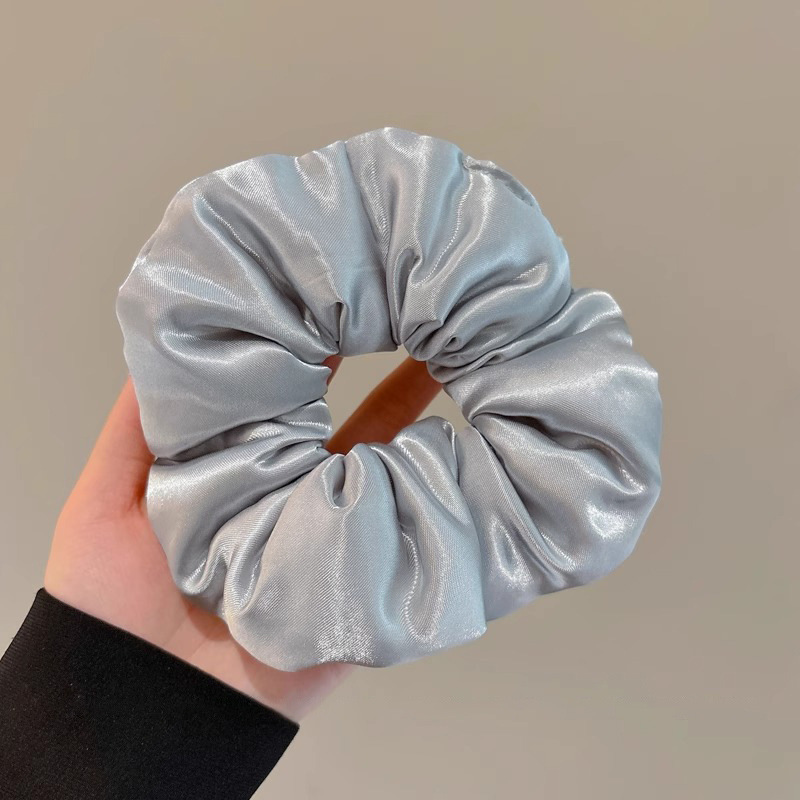 Dulce de alto nivel, anillo de cabello de intestino grueso, cordón de cabello de cola de caballo baja coreana, cordón de cabello grande, delicado, adornamiento de cabello de princesa de alto valor