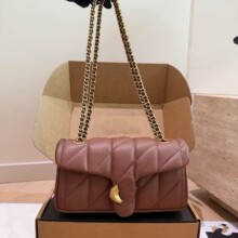 蔻C腋下包tabby20酒神包时尚菱格羊皮链条包单肩手提斜挎女包外贸