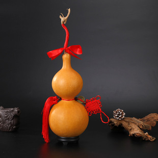 Danming recommends natural gourd with faucet Nafu home living room ornaments