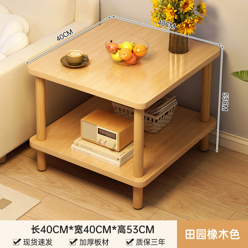 Mesa pequeña, sofá, sala de estar, mesa de té, alquiler, mesa cuadrada, mesa de té simple.