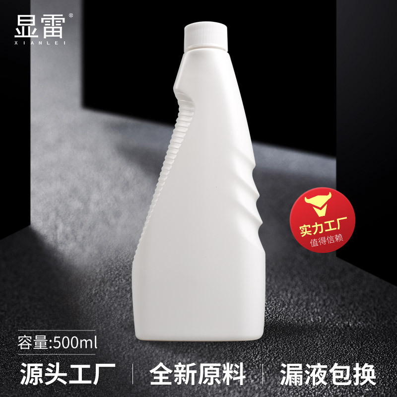 Xianlei 500ml 플라스틱 병 28/410 치아 입 펌프 헤드 노즐 매일 화학 청소기 스프레이 병을 장착 할 수 있습니다