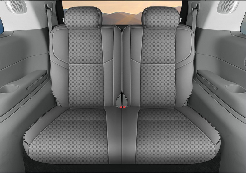 2026 New Model Leapmotor D19 Car Seat Cushions for Six or Seven Seats, Perforated Leather, Wear-Resistant, Full Coverage, Specialized Seat Covers