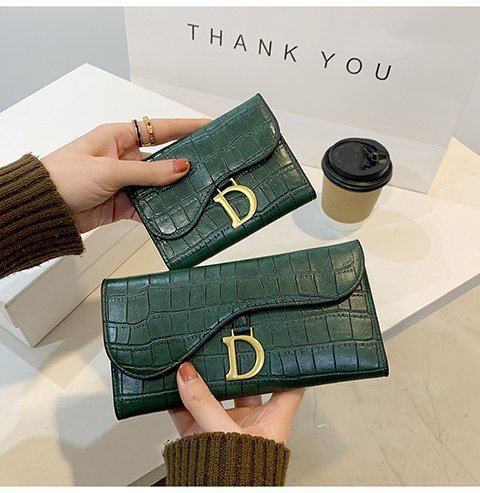 Fashion New Style Long Crocodile Pattern Wallet display picture 38