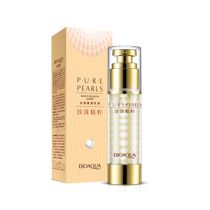 Boquanya proteína de seda crema hidratante crema de esencia crema facial cuidado de la piel reduce los poros loción iluminadora de la piel