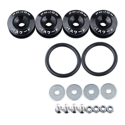 Screws Surround Reinforcement Gasket Decorative – Other Automotive Exterior Supplies - black