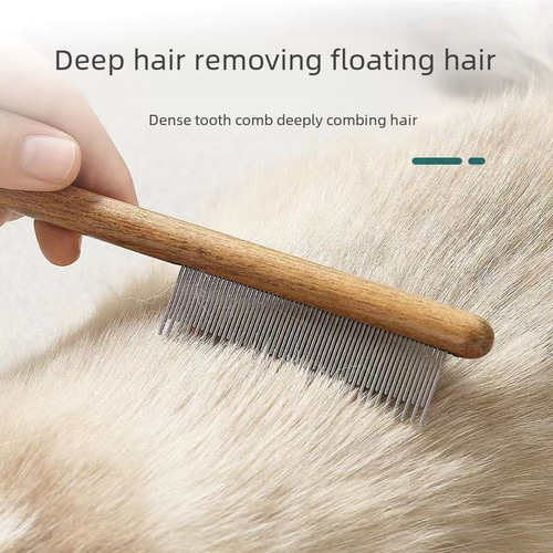 Cat comb to remove floating hair, pet comb to remove fleas, cat and dog hair cleaning tool, cat and dog pet supplies