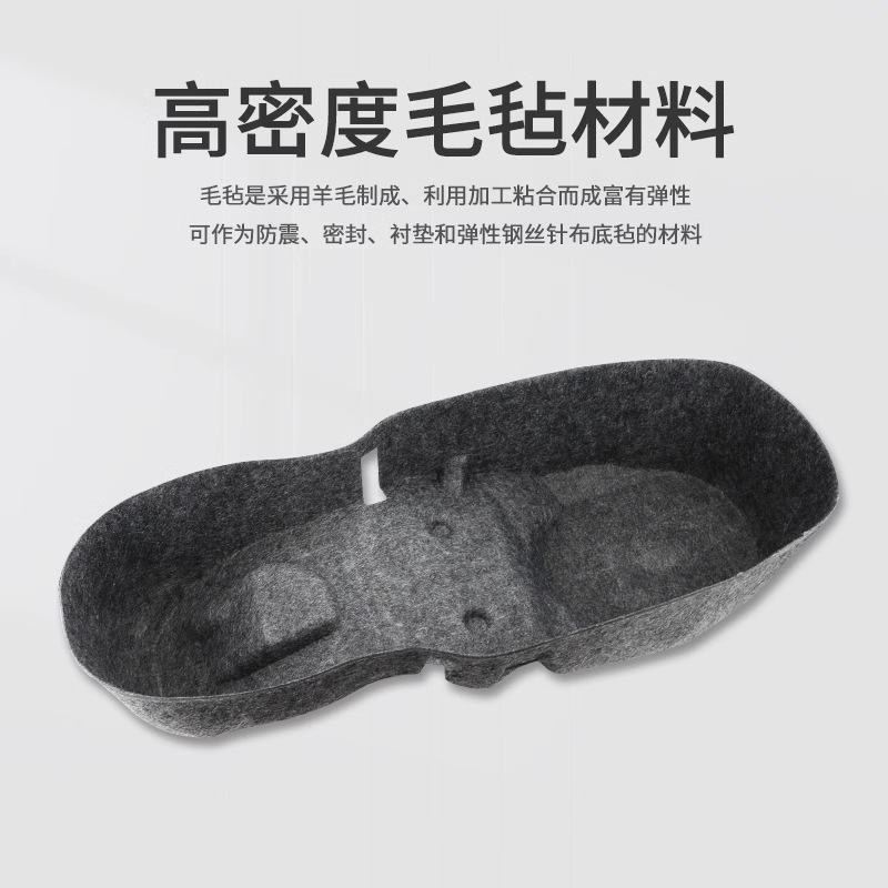 23-25 Yamaha Xmax300 Seat Bucket Pad Suede Protective Pad 3D Seat Bucket Lining Pad Seat Bucket Modification Parts