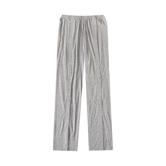 New One-piece Trousers Nursing Clothing Home Medical Clothing Easy to Wear and Take off Easy to Clean Home Clothing Modal Fabric for Men
