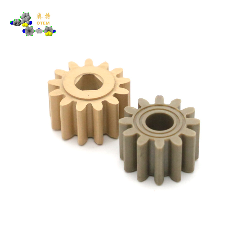 广州奥特 peek制品/ PEEK轴套 塑胶零件/塑料圈 peek垫片注塑厂家