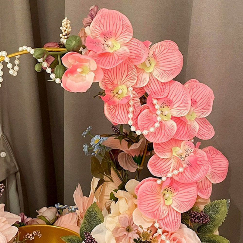 結婚式の造花装飾結婚式の靴のディスプレイ高価値造花ブリキの箱靴ラック結婚式の装飾品|undefined