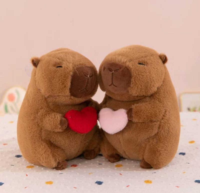 8inch グラブマシーン人形ぬいぐるみカピバラカピバラ 8 インチ人形人形結婚式投げフープギフト|undefined