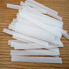 工厂化妆刷毛头保护网套批发塑料保护网套白色护刷套玫瑰花保护网