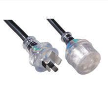 澳洲 澳大利亚延长线 SAA 插头电源线 厂家直销