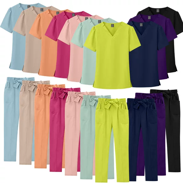 Elastic Hand Washing Suit, Quick-Drying Breathable Medical Hand Washing Suit, Oral Clinic Medical Beauty Work Clothes, Same Style for Men and Women