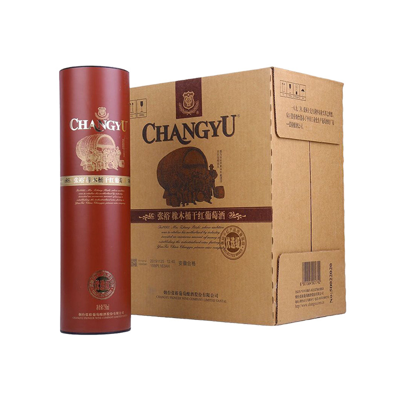 张/裕多名利优选级橡木桶送礼自饮 红桶桶装750ml*6瓶整箱