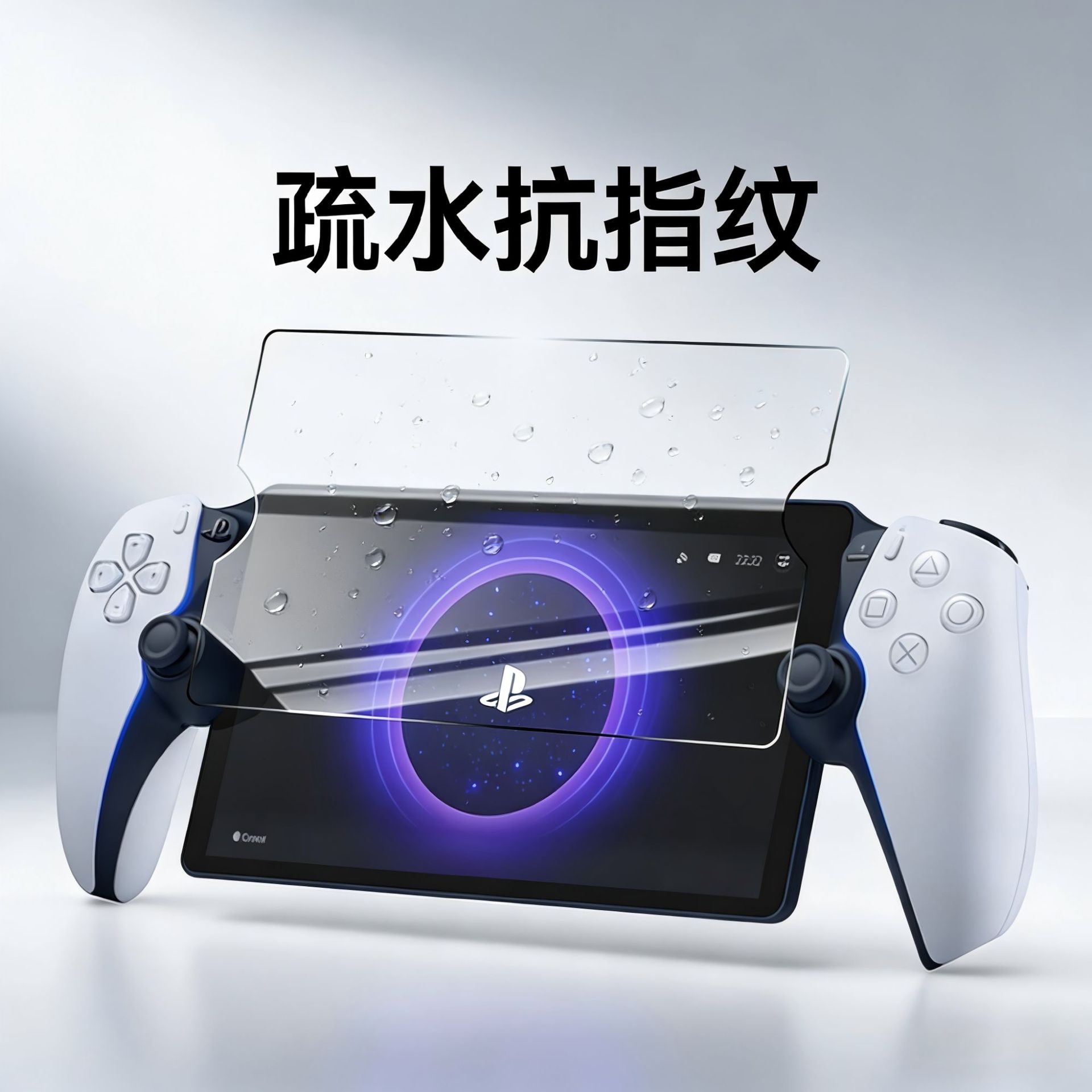 Adecuado para Sony PS5 consola de juegos de película templada PlayStation Portal Película protectora de vidrio portátil de 8 pulgadas
