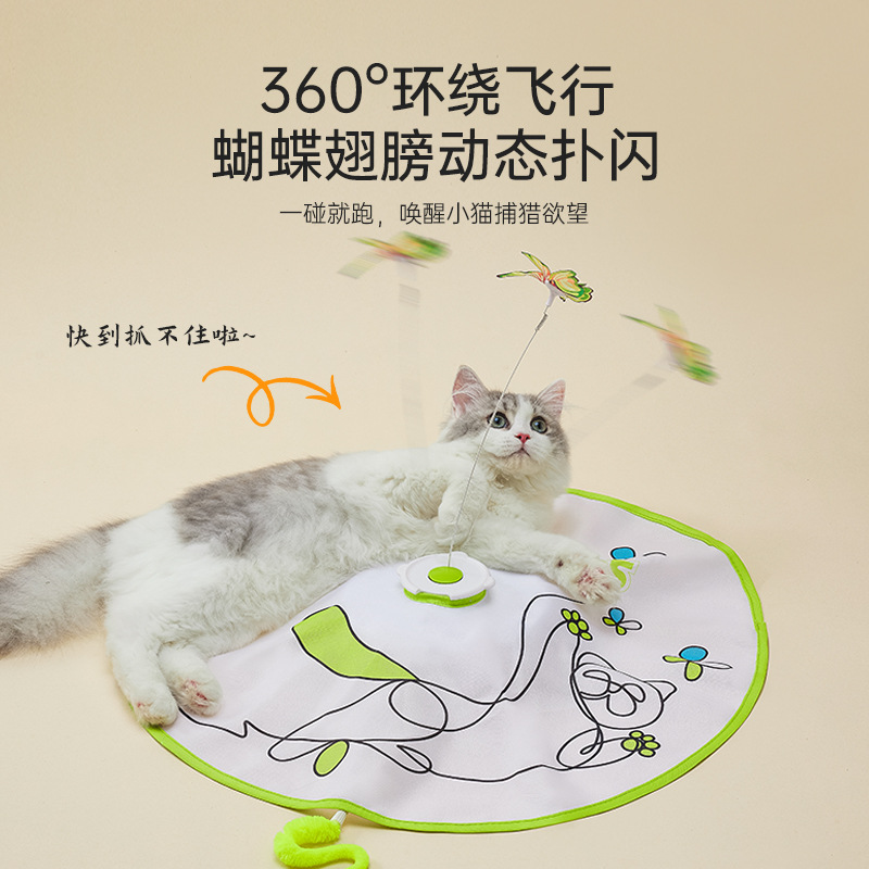 Dispositivo automático para gatos juguetes eléctricos para gatos