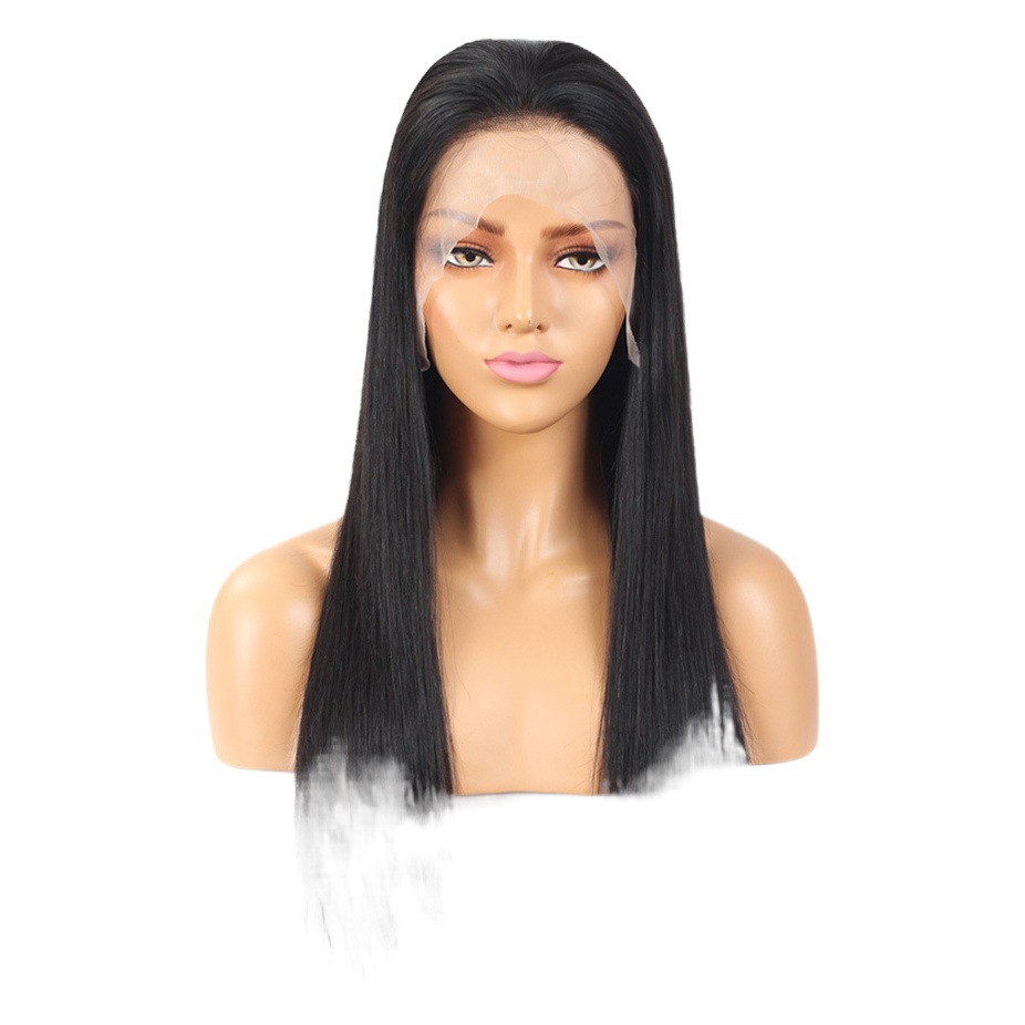 13x4 peluca delantera de encaje pelo recto peluca Bob