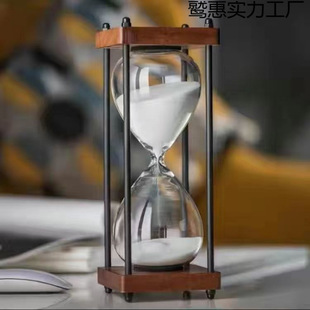 Retro Timing Hourglass Anti-Fall Student Children Half Hour Handmade Creative Home Decoration Gift Ornaments