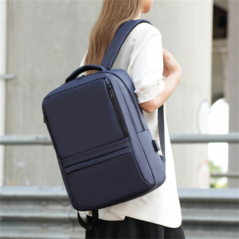 Business Commuting Multifunctional Backpack with USB Port, Laptop Backpack, College Student Casual Travel Backpack, Men's Wholesale
