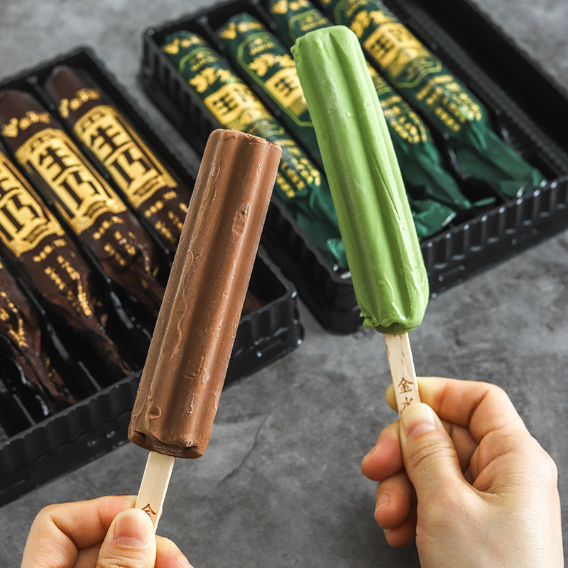 8 boxes of Jinshuiyuan raw ice cream ice cream raw milk matcha flavor ice cream Net Red cold drink whole box