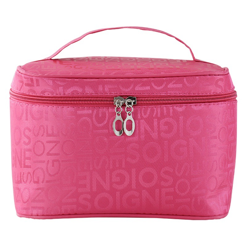 Nueva celebridad de Internet bolsa de cosméticos estilo coreano de gran capacidad chica corazón portátil de viaje portátil bolsa de almacenamiento de lavado fábrica al por mayor