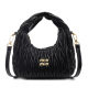 2025 Spring New Fashion Pleated Bag Shoulder Bag Niche Design Casual Simple Fashion Handbag Crossbody Bag